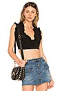 view 1 of 4 Crop Top in Black
