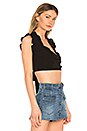 view 2 of 4 Crop Top in Black