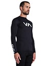view 2 of 5 VA Sport VA Rashguard in Black