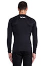 view 3 of 5 VA Sport VA Rashguard in Black