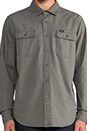 view 4 of 6 Highwayman Button Down in Castor Gray