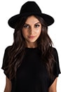 view 1 of 4 No Promises Fedora in Black
