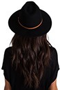 view 3 of 4 No Promises Fedora in Black