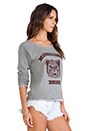 view 3 of 5 SWEAT RVCA REBELS in Grey Noise
