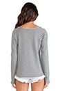 view 4 of 5 SWEAT RVCA REBELS in Grey Noise