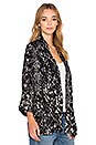 view 2 of 4 Right At Reign Kimono in Black