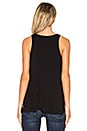 view 3 of 4 Label Tunic Tank in Black