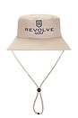 view 1 of 3 Revolve Golf Bucket Hat in khaki & navy