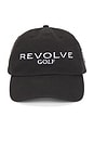 view 1 of 3 Revolve Golf Dad Cap in black & white