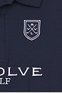 view 5 of 5 Revolve Golf Polo in navy & white