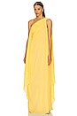 view 1 of 4 x Molnm Hortense One Shoulder Dress in Yellow