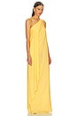 view 3 of 4 x Molnm Hortense One Shoulder Dress in Yellow