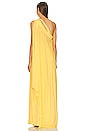 view 4 of 4 x Molnm Hortense One Shoulder Dress in Yellow