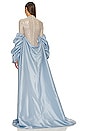 view 3 of 4 x Opé Long Shawl in Sky Blue