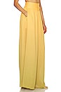 view 2 of 4 x Molnm Aurora Palazzo Pants in Yellow Green Ombre