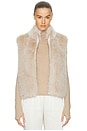 view 1 of 3 Revolve X JJ Faux Fox Fur Vest in Beige
