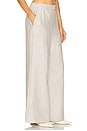 view 2 of 3 Wide-Leg Pants in Light Grey