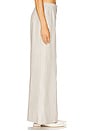 view 3 of 3 Wide-Leg Pants in Light Grey
