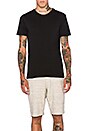 view 1 of 3 T-SHIRT CREW in Black