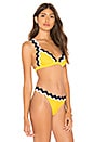view 2 of 4 CHOMP ビキニトップ in Honey Mustard