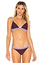 view 1 of 4 HAUT DE MAILLOT DE BAIN RUMBLE in Burgundy