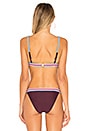view 3 of 4 HAUT DE MAILLOT DE BAIN RUMBLE in Burgundy
