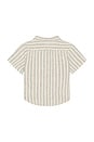 view 2 of 4 Collared Short Sleeve Shirt in Nautical Stripe