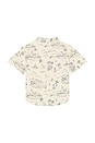 view 2 of 4 Collared Short Sleeve Shirt in Ocean Toile