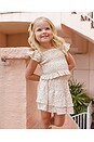 view 5 of 5 Tiered Mini Skirt in Summer Garden