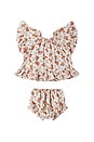 view 1 of 6 CONJUNTO DE TOP Y BRAGUITA in Americana Floral
