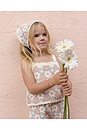 view 5 of 7 ENSEMBLE EN MAILLE LILI in Blue, Light Pink, & Ivory