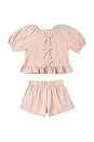 view 1 of 4 ENSEMBLE SHORT ET TOP JUNIPER in Petal Gingham