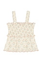 view 2 of 2 Smocked Tank in Blossom