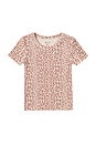 view 1 of 5 Kids Ribbed Basic Tee in Natural