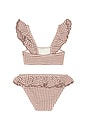 view 2 of 2 SANTORINI 비키니 세트 in Chocolate Houndstooth