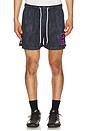 view 1 of 6 SHORT SNAKESKIN in Black