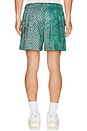 view 3 of 6 Forever Inspired Shorts in Teal