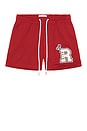 view 5 of 6 SHORT NA in Red
