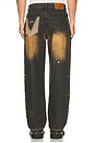 view 4 of 6 Vintage Washed Stutted Jeans in Rust