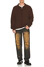 view 5 of 6 Vintage Washed Stutted Jeans in Rust