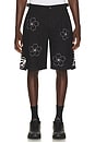 view 4 of 9 Convertible Quilted Cargo Pants in Black