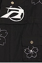 view 10 of 9 Convertible Quilted Cargo Pants in Black