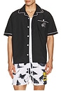 view 1 of 5 Mechanic Button Up Shirt in Black
