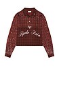 view 5 of 5 CAMISA RHINESTONE in Maroon
