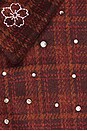 view 6 of 5 CAMISA RHINESTONE in Maroon