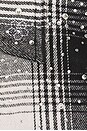 view 6 of 5 CAMISA RHINESTONE in Black & White