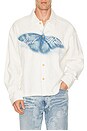 view 1 of 4 CAMISA BLURRED  in White