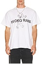view 1 of 4 Butterfly Garden Tee in White