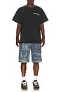 view 3 of 4 T-SHIRT in Faded Black