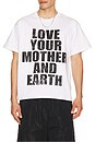 view 1 of 4 Love Your Mother Tee in White